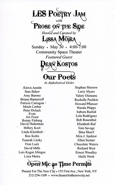 LES Poetry Jam